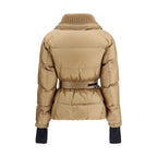 Beige Polyamide Coat