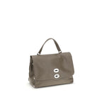 Gray Calf Leather Bos Taurus Shoulder Bag