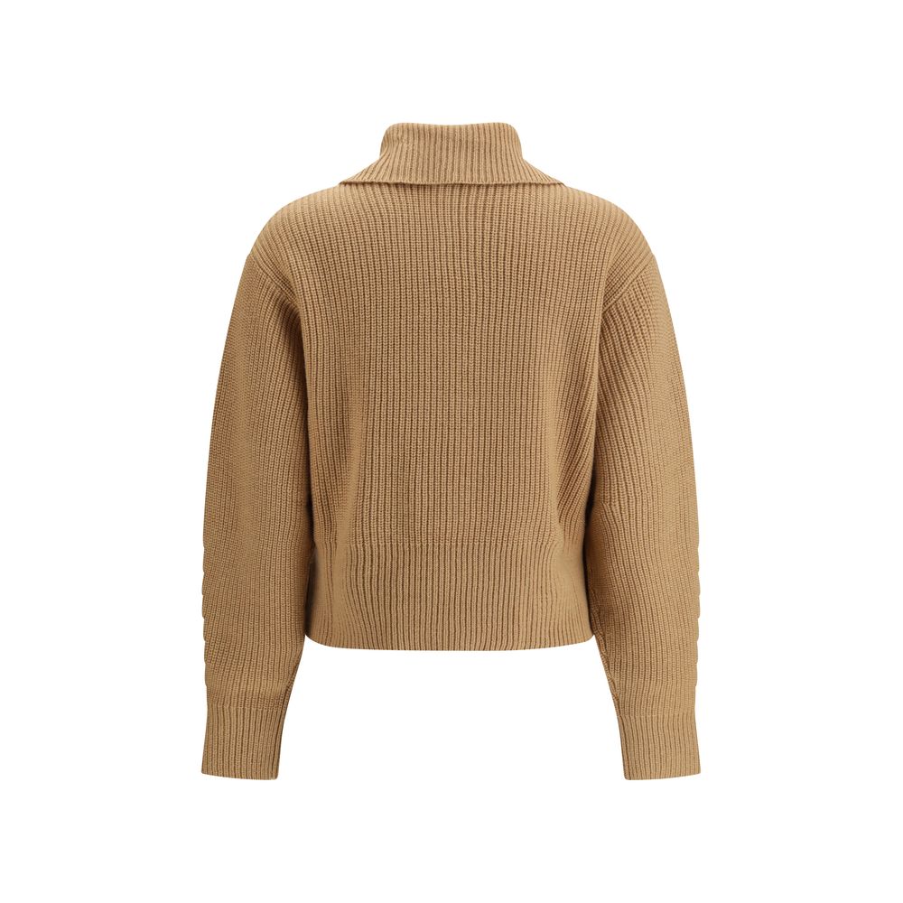 Brown Wool Sweatshirt