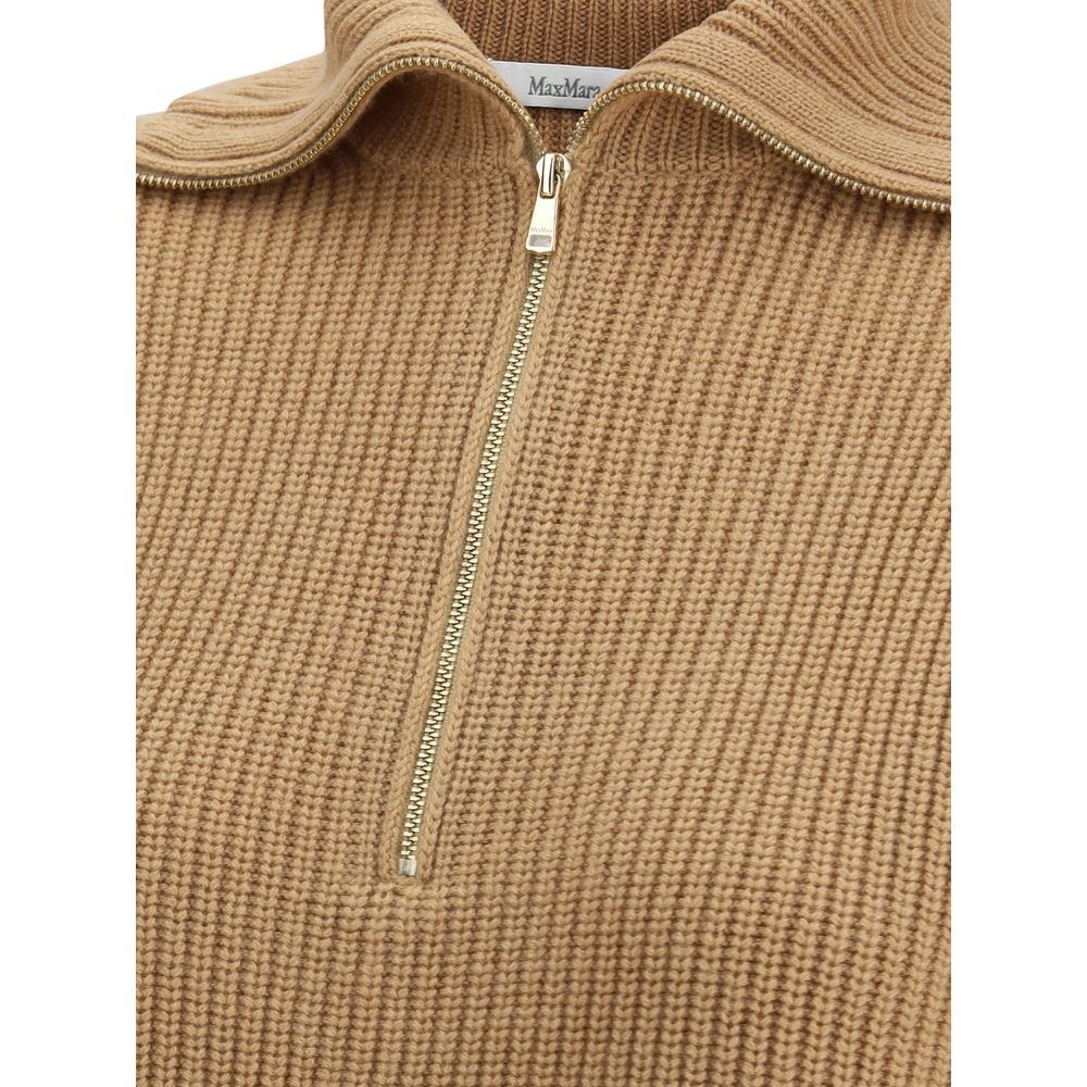 Brown Wool Sweatshirt