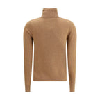 Brown Wool Turtleneck