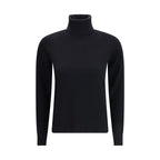 Black Wool Turtleneck