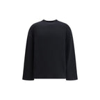 Black Wool Sweatshirt