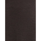 Brown Fleece Wool Long Dress