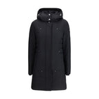 Black Polyester Parka