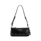 Black Calf Leather Bos Taurus Shoulder Bag