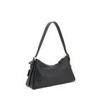 Black Calf Leather Bos Taurus Shoulder Bag