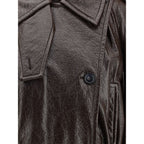 Brown Cotton Coat