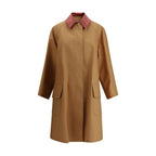 Beige Cotton Coat