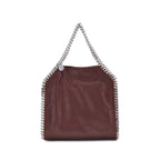 Brown Polyester Handbag
