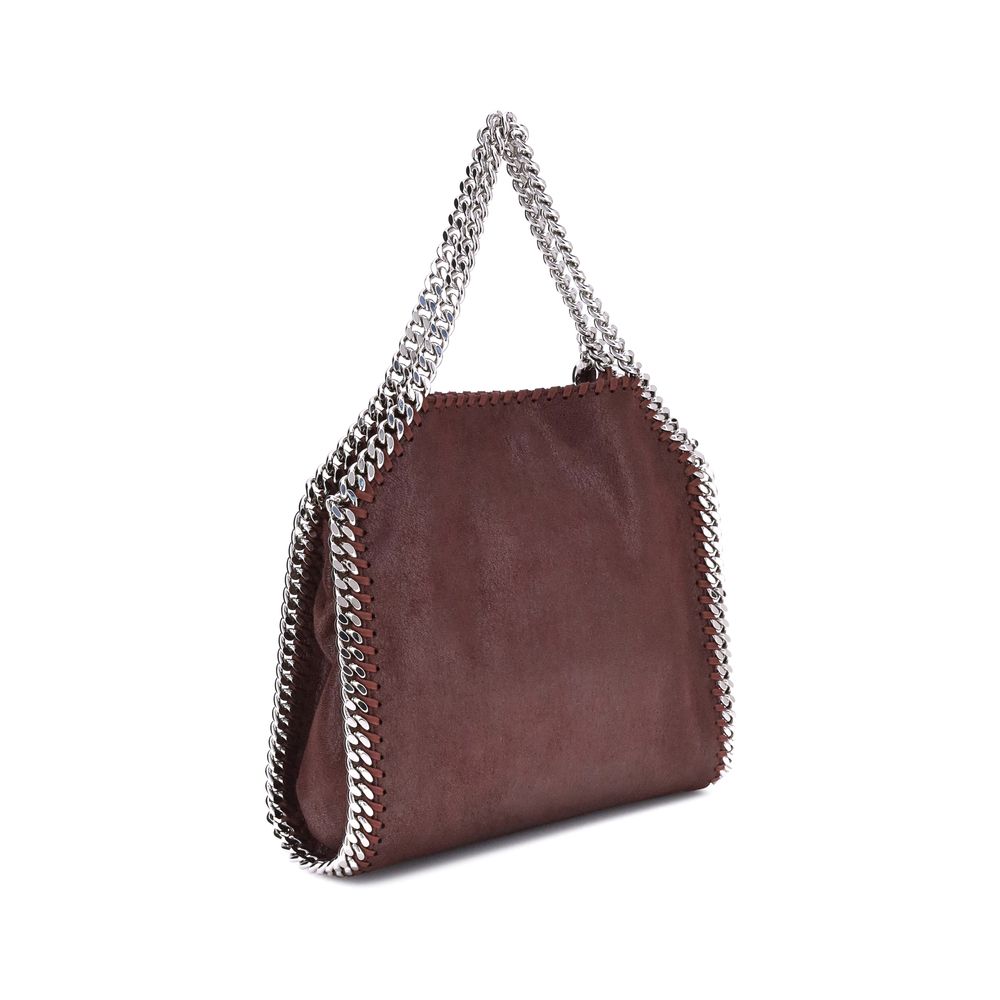 Brown Polyester Handbag