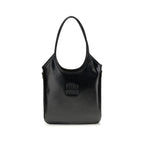 Black Calf Leather Bos Taurus Shoulder Bag