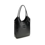 Black Calf Leather Bos Taurus Shoulder Bag