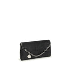 Silver Polyester Clutch Bag