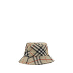 Brown Polyester Bucket Hat