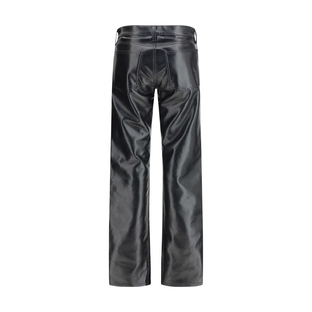Black Leather Pants