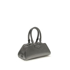 Gray Calf Leather Bos Taurus Handbag