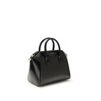 Black Calf Leather Bos Taurus Handbag
