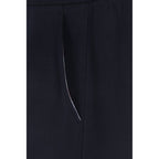 Blue Cotton Joggers (Workout Pants)
