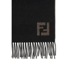 Black Wool Scarf