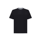 Black Cotton T-Shirt