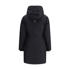 Black Recycled Polyester Parka