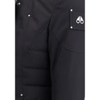 Black Recycled Polyester Parka