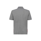 Gray Cotton Polo Shirt