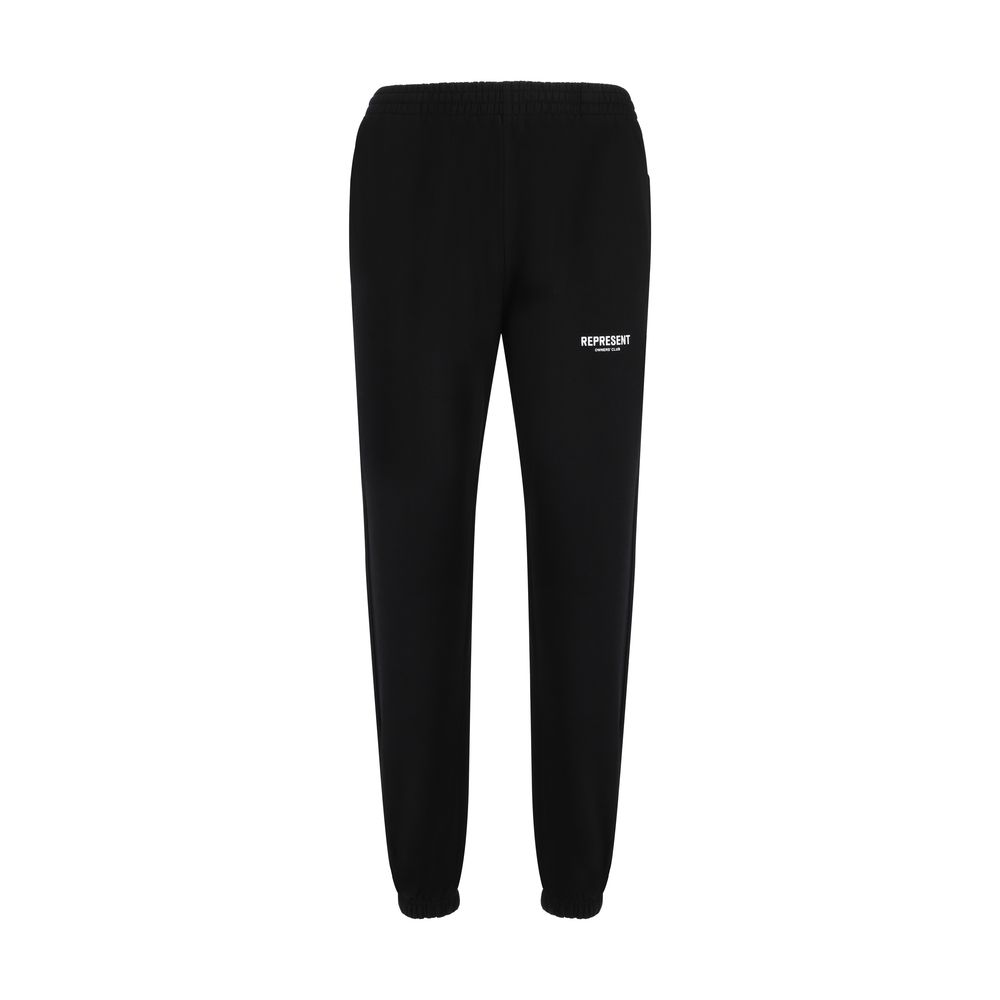 Black Cotton Joggers (Workout Pants)