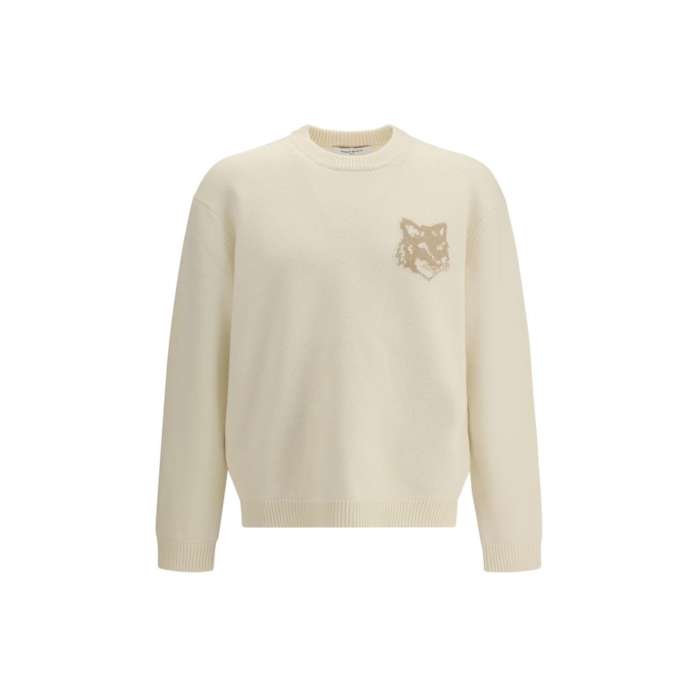 Cream Wool Sweatshirt