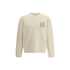 Cream Wool Sweatshirt