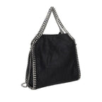 Black Polyester Shoulder Bag