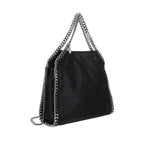 Black Polyester Shoulder Bag