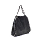 Black Polyester Shoulder Bag