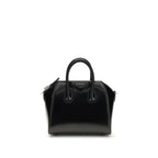Black Calf Leather Bos Taurus Handbag