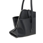 Black Calf Leather Bos Taurus Shoulder Bag