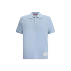 Light Blue Cotton Polo Shirt