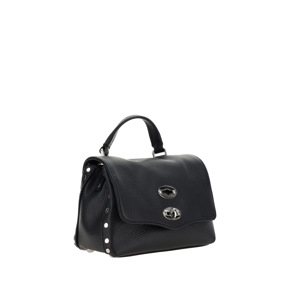 Black Calf Leather Bos Taurus Shoulder Bag