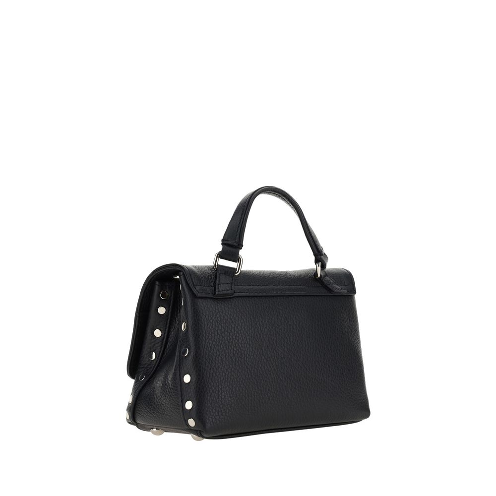 Black Calf Leather Bos Taurus Shoulder Bag