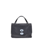 Black Calf Leather Bos Taurus Shoulder Bag
