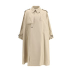 Beige Cotton Coat
