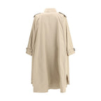 Beige Cotton Coat