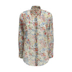 Multicolor Silk Pattern Shirt