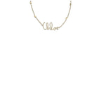 Gold Brass Necklace