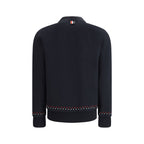 Black Cotton Cardigan