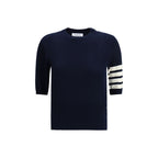 Blue Fleece Wool Sweatshirt