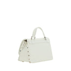 White Calf Leather Bos Taurus Shoulder Bag