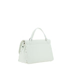 White Calf Leather Bos Taurus Shoulder Bag