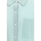 Light Blue Cashmere Dress Shirt