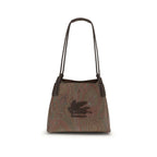 Brown Pvc Shoulder Bag